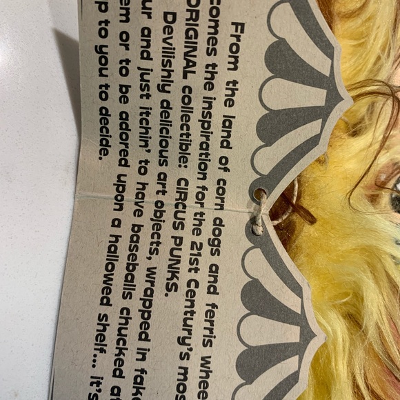 Rare Collectible Circus Punks, Stinky, Peter Bagge - Picture 4 of 5